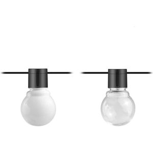 Solar Outdoor Tuin Guirlande Path Light 2.5M 5M Led Solar Panel Powered Lamp 10/20 Globe Lampen Ball String Verlichting