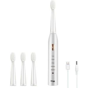 Krachtige Ultra Sonic Sonic Elektrische Tandenborstel Usb Charge Oplaadbare Tand Borstels Wasbaar Elektronische Whitening Tanden Borstel
