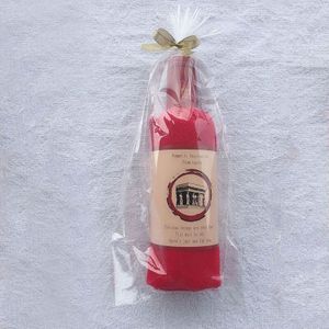 Rode Wijn Vorm Badkamer Accessoires 34*75 Cm Katoen Cake Ornament Handdoek Thuis Textiel Party Favor 1Pcs