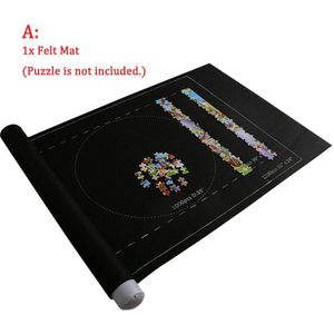 1Pcs Vilt Stof Puzzels Mat Ambachten Voor Kinderen Grote Puzzel Mat Voor Tot 1500 Stuks Vilt Speelgoed Deken opslag Vilt Decoraties