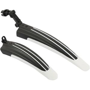 2x Mtb Fiets Splash Fender Guard Achter Voorspatbord Voor 20-26 Inch Fiets