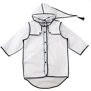 Kinderen Regenjas Meisjes Regenjassen Kind Poncho Waterdichte Poncho Regenkleding Eva Hooded Transparante Baby Jongens Regenkleding 35