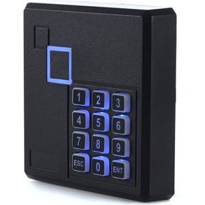 Proximity Rfid Id Card Reader Deur Access Control Keypad Reader 125 Khz Wiegand 26 Bit Kleur Black103
