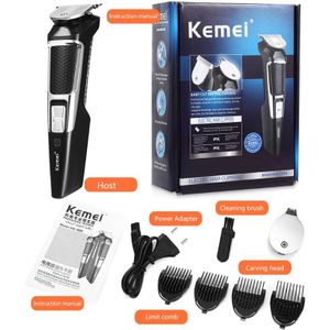 1 Set Kemei KM-1605 Krachtige Tondeuses Draadloze Oplaadbare Elektrische Tondeuse Trimmer Styling Kapsel Haar Snijder Met 4