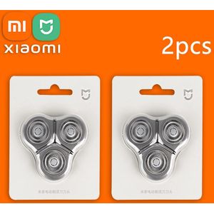 Originele Xiaomi Mijia Scheerapparaat Hoofd Voor S500 S300 S500C Originele Xiaomi Scheerapparaat S500 Blades S300 Razor Blade Head Mi 100%