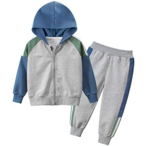 Jongens Kleding Sets Meisjes Baby Casual Trainingspak Kinderen Katoen Rits Jas Broek 2 Stks/sets Kids Sport Pak Baby Kleding