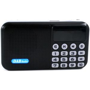 Usb Multifunctionele Draagbare Dab + Digitale Fm Radio Ontvanger Bluetooth Speaker MP3 Muziekspeler