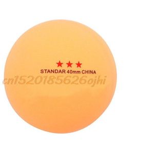 OOTDTY Pingpongballen 50 Stks 3 Ster Standaard 40mm Pingpong Oranje Pingpongballen Games