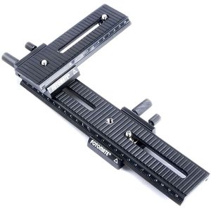 LP-01 + LP-02 4 way Macro Shot Scherpstellen Focus Rail Slider voor CANON NIKON pentax Camera DSLR