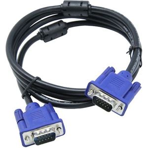 1.5M Tot 15M Computer Monitor Vga Verlengkabel Vga Kabel Hd 15 Pin Male Naar Male Vga Kabel volledige Koperen Geleider Voor Laptop Pc