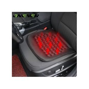 Onever Auto Verwarmde Zitkussen Cover Auto 12V Warmte Verwarming Warmer Pad-Winter Zwarte Heater Warmer Winter huishouden Kussen