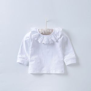lente herfst zuigeling shirts voor meisjes clothing kids lange mouwen t-shirts baby kant match trui tee