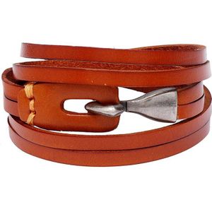 Niuyitid Vintage Multi-layer Combinatie Lederen Armbanden Voor Mannen Tribal Polsbandjes Mannelijke Sieraden