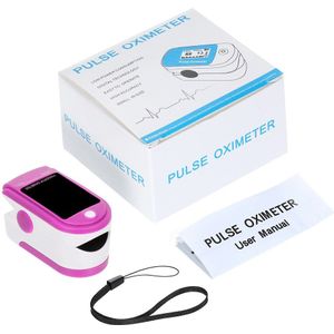 Blood Oxygen Monitor Pulsoxymeter Zuurstofverzadiging Monitor Oximeter Hartslagmeter Zonder Batterij