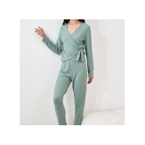Trendyol Double Breasted Gebreide Pyjama Set THMAW21PT0825