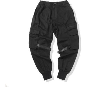 11 Bybb's Dark Hip Hop Cargo Broek Mannen Streetwear Joggers High Street Casual Lint Zakken Mannelijke Streetwear Zwart Harajuku DG61