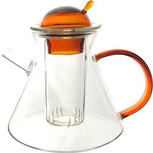 Salontafel Set Amber Hittebestendig Glas Koffie Theepot En Beker Kan Worden Gebruikt Voor Open Vuur