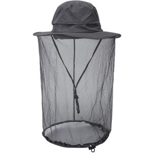 Reizen Camping Cap Vissen Cap Midge Mosquito Insect Hoed Bug Mesh Head Netto Gezicht Protector Hoeden Outdoor Vissen Hoed 11 kleuren