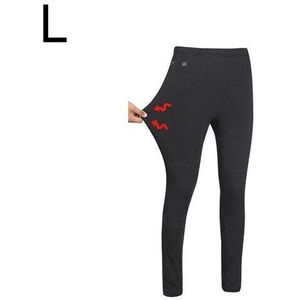 Zwart Warme Broek Winter Skinny Dikke Fluwelen Wol Fleece Meisjes Leggings Vrouwen Usb Verwarming Dikker Kasjmier Broek Voor Mannen Leggings