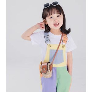 Zomer Baby Meisjes Katoenen Overalls Jean Bib Broek Baby Jumpsuit Kinderkleding Kinderen Overalls Jongens Peuter Outfits Broek