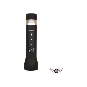 1 st Algemene Doeleinden Bike Sport Speaker Multifunctionele 2 in 1 Muziek Zaklamp FM Radio Mobiele Power USB Interface MP3 Speler
