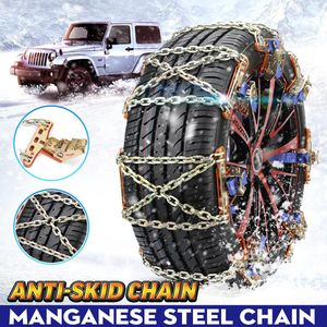 Universele Stalen Vrachtwagen Wiel Band Ice Sneeuw Ijs Ketting Riem Winter Skid Off-Road Voertuig Wiel Keten Modder Weg veiligheid En Veiligheid
