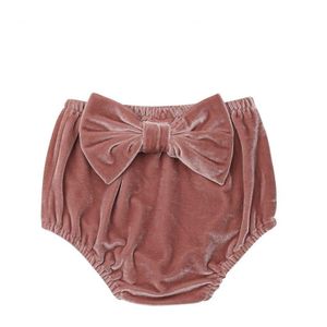 Babykleding Boog Shorts Cover Bloomer Baby Meisjes Slipje Bloeiers Pasgeboren Pleuche Shorts