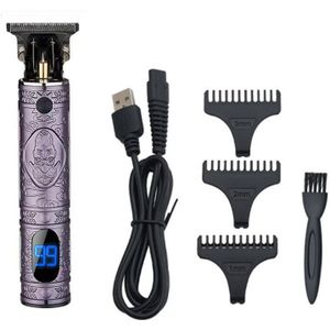 Usb Oplaadbare Tondeuse Elektrische Tondeuse Cordless Scheerapparaat Trimmer 0Mm Mannen Kapper Haar Knippen Kapsel Styling Tool
