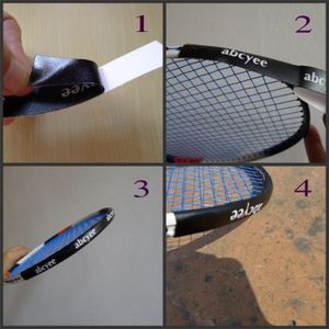 Badminton Racket Sticker Gain Gewicht Rackets Beschermende Sticker Voorkomen Verf-Verlies L265OLD
