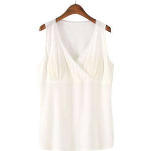 Zomer Zwangere Vrouwen Modale Borstvoeding Nursing Bras Tank Top Moederschap Kleren Hals Mouwloze Side Ruches Vest Y15