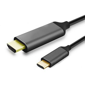 Usb C Naar Hdmi Kabel 4K Type C Hdmi Thunderbolt3 Converter Voor Macbook Huawei Mate30 Hp USB-C Hdmi Adapter usb Type C Naar Hdmi