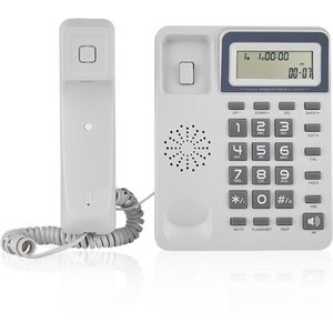 Fsk Dtsk Vaste Telefoon Thuis Bedrade Vaste Business Kantoor Snoer Desk Telefoon Vaste Telefoon Met Lcd-scherm