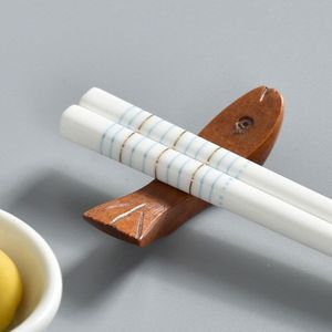 5 Paren/set Bone China Eetstokjes Luxe Ins Keramische Servies Europese Porselein Huishouden Gezondheid Keuken Tool Palillos Chino