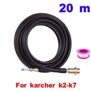 Roue Voor Karcher K2 K5 K7 Pijp Bagger Cleaner Riool Reiniging Riool Afvoer Water Reinigen Slang Auto Wasmachine Pijp Lijn cleaning Kit