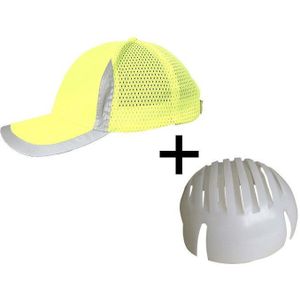 Reflecterende Baseball Cap Met Pe Plastic Cap Shell