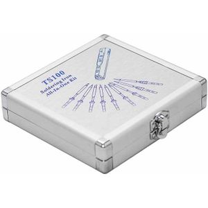 Aluminium Pakket Box Soldeerbout Gewijd Opbergdoos TS100 Elektrische Soldeerbout Tip Organizer Box