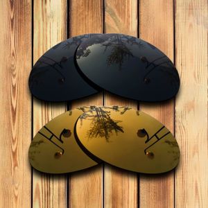 100% Precies Gesneden Gepolariseerde Vervanging Lenzen Voor Romeo 1 Zonnebril Effen Zwarte Kleur-Keuzes