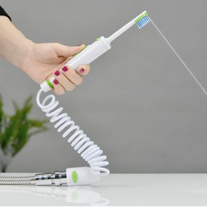 Kraan Monddouche Draagbare Water Tanden Bleken Dental Implementeert Tandheelkundige Waterstraal Tandenborstel Tanden Reinigen Machine