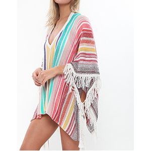 Beach Cover Up Plus Size Gebreide Badpak Cover Ups Zwemmen Pak Voor Vrouwen Kaftan Strand Gewaad Plage Strand tuniek