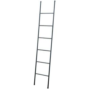 Moderne Rustieke Decoratieve Metalen Leunend Ladder Rack-Handdoek Drogen En Display Rack, Dekbed En Deken Display Ladder
