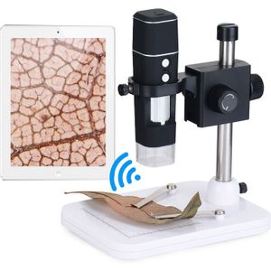 1000X Wifi Digitale Microscoop Draadloze Mobiele Telefoon Zoom Vergrootglas Endoscoop Hd Camera Stand Voor Pcb Inspectie Iphone