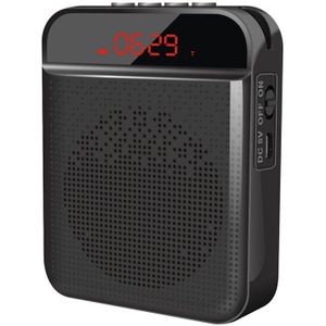 Mini Luidspreker Draadloze Voice Versterker Leraar Microfoon Luidspreker Luidspreker Ondersteuning Tf Card Fm Radio