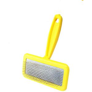 Pet Hond Kat Hair Brush Remover Handvat Verlies Bont Grooming Trimmer Kam Huisdier Gelikter Borstel スリッカーブラシ Hond Accessoires