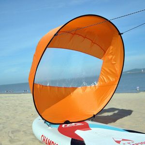 4 Kleuren 42 Inch Clear Window Wind Zeil Kajak Roeien Peddels Surfplank Sup Board Water Sport Surf Island Boot Accessoires