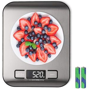 Digitale Keukenweegschaal, Multifunctionele Voedsel Schaal Maatregel Gewicht Nauwkeurig, Rvs Schaal Digitale Gewicht, Waterdicht