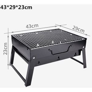 Draagbare Folding Barbecue Houtskool Grill Monteren En Verwijderen Barbecue Koken Set Bbq Grill Grillen Camping Grills Kamado