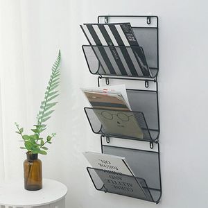 Ijzerdraad Tijdschriftenrek Krant Mand Wandplank Post Organizer