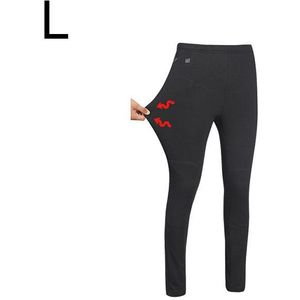 Zwart Warme Broek Winter Skinny Dikke Fluwelen Wol Fleece Meisjes Leggings Vrouwen Usb Verwarming Dikker Kasjmier Broek Voor Mannen Leggings