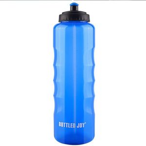 Gebotteld vreugde gym water fles bidon bpa gratis dringking fles garrafa met Een hand mijn Plastic fles 1500 ml