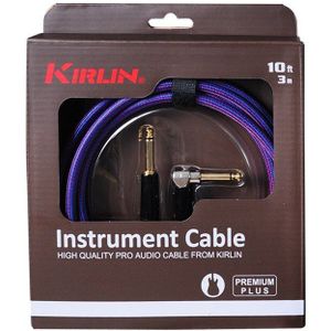Kirlin Anti interferentie 3 M/6 M kabel elektrische gitaar lijn bass lijn instrument kabel lijn Koper